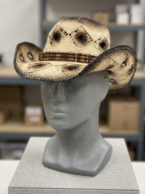 Somher straw cowgirl hat made in Mexico